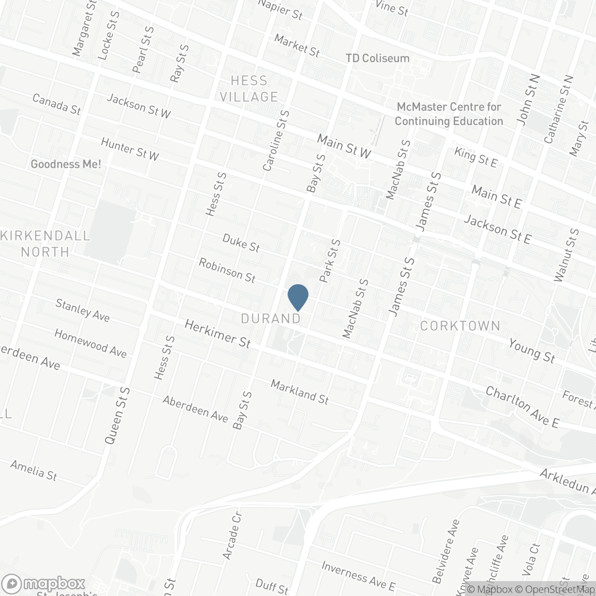 81 ROBINSON Street Unit# 205, Hamilton, Ontario L8P 1Z2